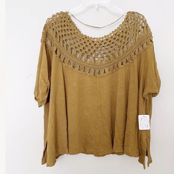 Free people We The Free Colette Tee Size M - Picture 3 of 3